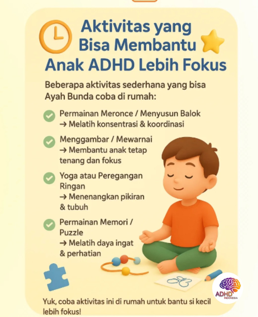 Pendekatan Edukatif yang Tepat untuk Anak ADHD di Kota Salatiga